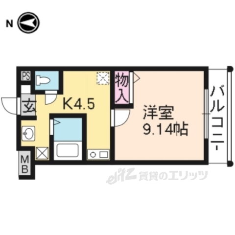 京都府京都市伏見区深草西出町 藤森駅 1DK マンション 賃貸物件詳細