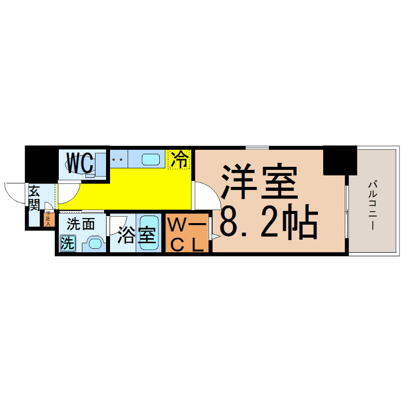 愛知県名古屋市瑞穂区塩入町 堀田駅 1K マンション 賃貸物件詳細