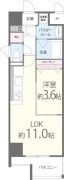 大阪府大阪市西区南堀江１ 四ツ橋駅 1LDK マンション 賃貸物件詳細