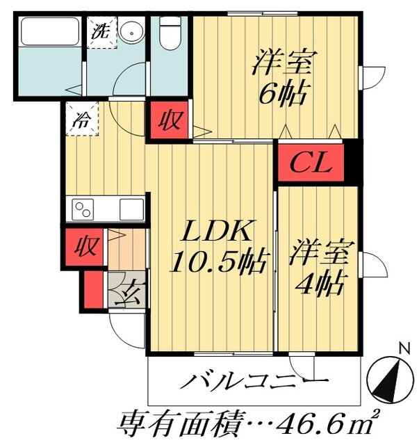 東京都江戸川区鹿骨３ 篠崎駅 2LDK アパート 賃貸物件詳細