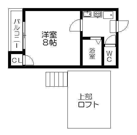 愛知県名古屋市北区東長田町１ 森下駅 1K アパート 賃貸物件詳細
