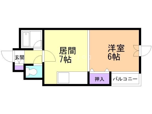 北海道札幌市白石区栄通３ 白石駅 1DK マンション 賃貸物件詳細