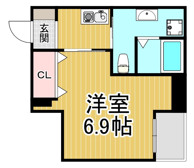 兵庫県尼崎市昭和南通５ 尼崎駅 1K アパート 賃貸物件詳細