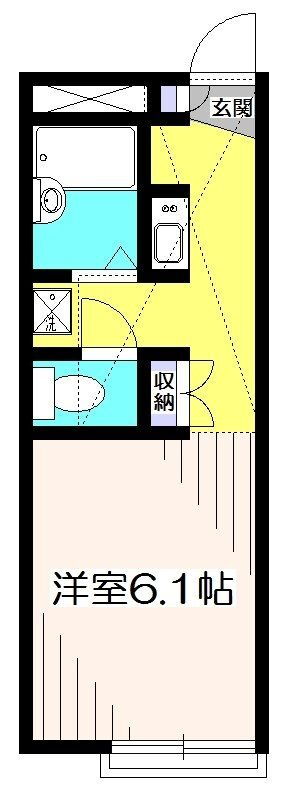 埼玉県新座市馬場１ 朝霞台駅 1K アパート 賃貸物件詳細