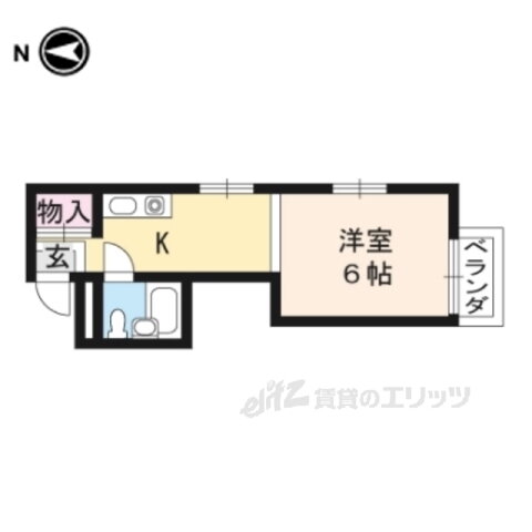 エクセレント 3階 1K 賃貸物件詳細