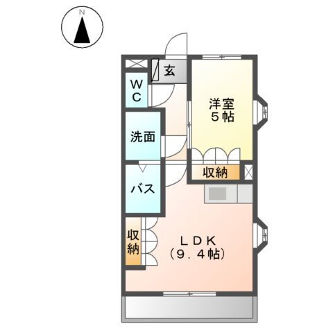 愛知県清須市春日立作 清洲駅 1LDK マンション 賃貸物件詳細