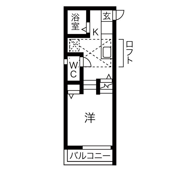 愛知県名古屋市天白区天白町大字野並字相生 鳴子北駅 1K アパート 賃貸物件詳細