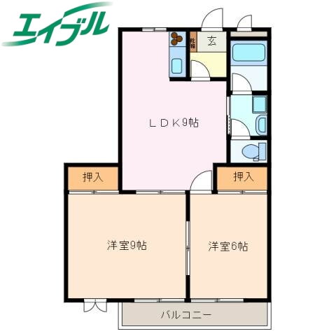 三重県松阪市駅部田町 東松阪駅 2LDK アパート 賃貸物件詳細
