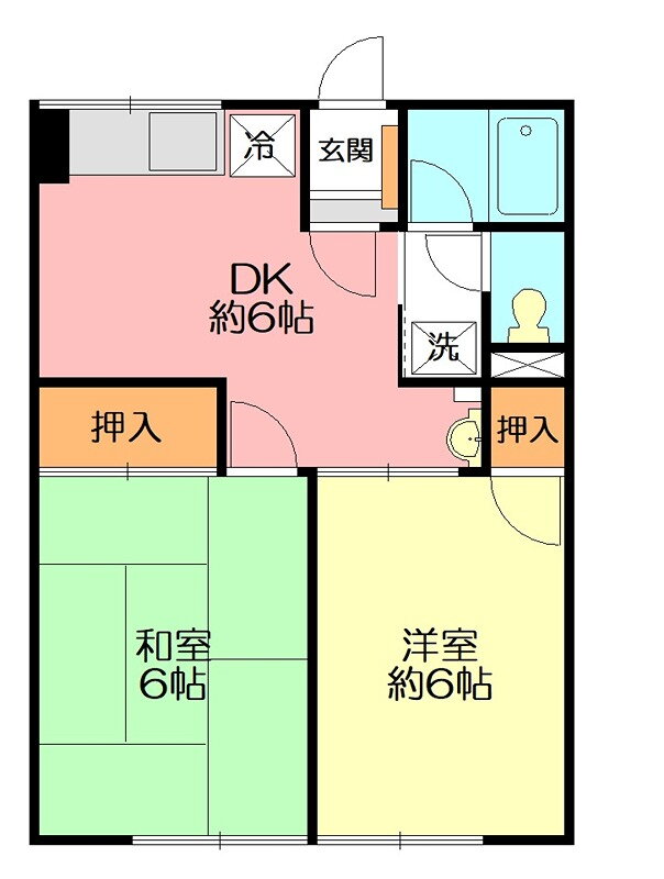 神奈川県小田原市成田 螢田駅 2DK アパート 賃貸物件詳細