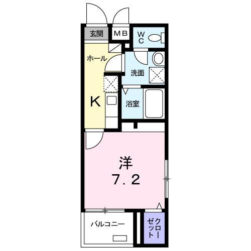 東京都日野市大字日野 甲州街道駅 1K マンション 賃貸物件詳細