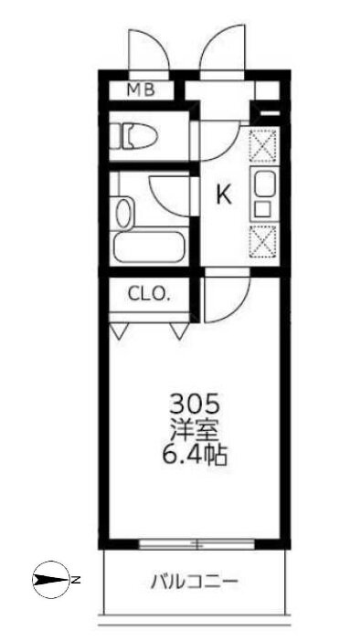 神奈川県横浜市緑区東本郷４ 鴨居駅 1K マンション 賃貸物件詳細