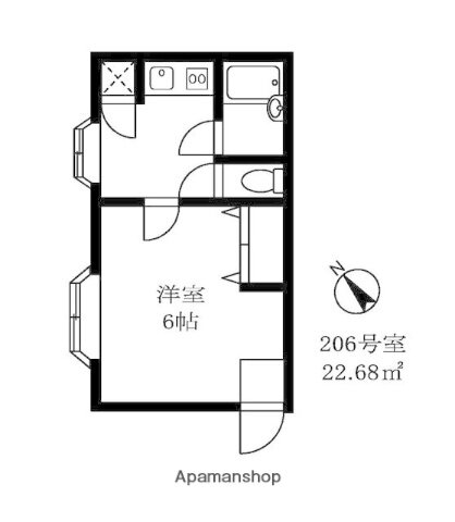 東京都品川区旗の台３ 旗の台駅 1K アパート 賃貸物件詳細