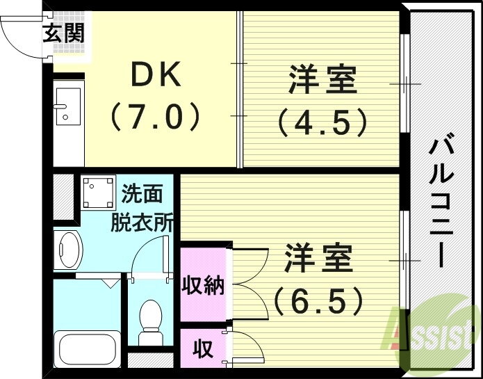 兵庫県神戸市西区玉津町水谷 明石駅 2DK アパート 賃貸物件詳細
