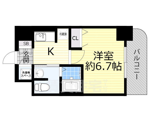 大阪府大阪市浪速区日本橋３ 難波駅 1K マンション 賃貸物件詳細