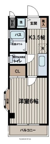 東京都杉並区大宮１ 永福町駅 1K マンション 賃貸物件詳細