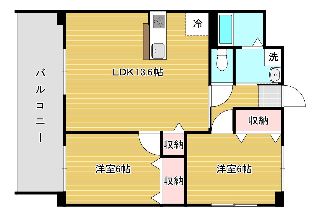 岡山県岡山市北区青江４ 備前西市駅 2LDK マンション 賃貸物件詳細