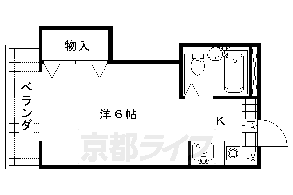 京都府京都市上京区北之御門町 今出川駅 1K マンション 賃貸物件詳細