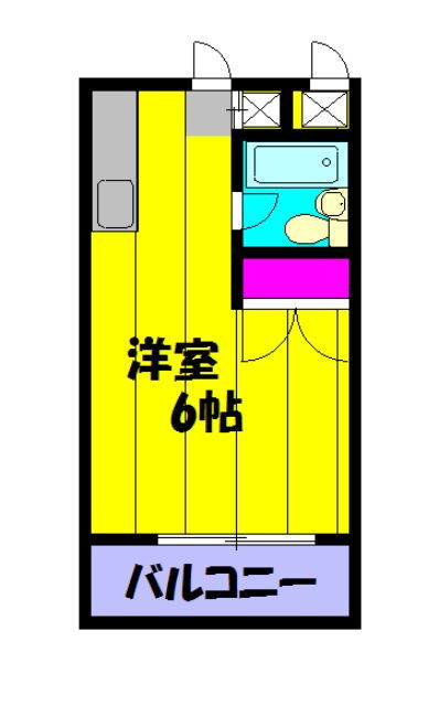 栃木県小山市若木町３ 小山駅 1K アパート 賃貸物件詳細