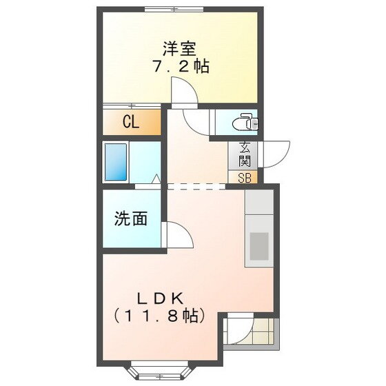 グランバードＩＩ 1階 1LDK 賃貸物件詳細