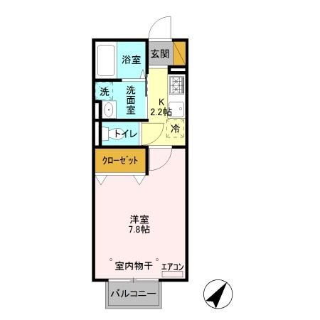 群馬県邑楽郡板倉町大字海老瀬 板倉東洋大前駅 1K アパート 賃貸物件詳細