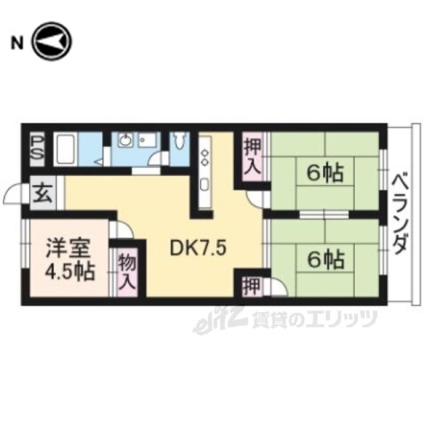 滋賀県大津市馬場３ 膳所駅 3DK マンション 賃貸物件詳細