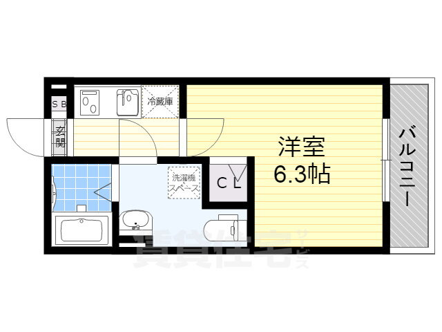 兵庫県尼崎市大庄西町３ 武庫川駅 1K アパート 賃貸物件詳細