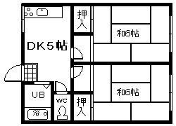 大阪府泉佐野市鶴原 東佐野駅 2DK アパート 賃貸物件詳細