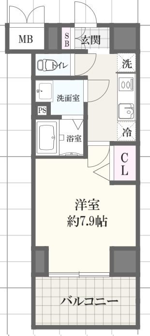 兵庫県神戸市兵庫区西多聞通２ 高速神戸駅 1K マンション 賃貸物件詳細