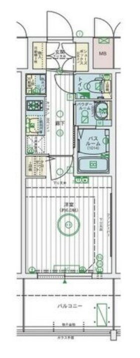 兵庫県神戸市中央区下山手通９ 大倉山駅 1K マンション 賃貸物件詳細