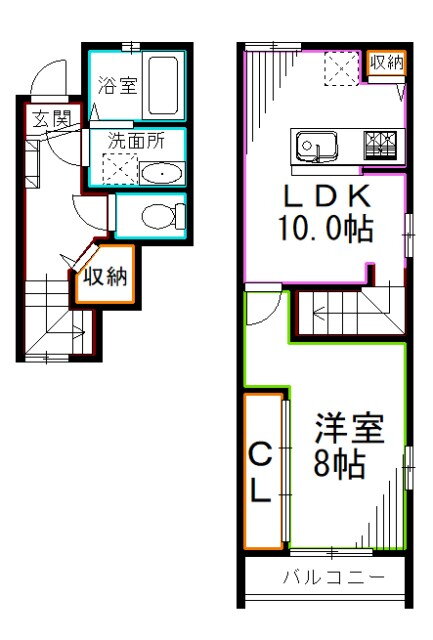 東京都杉並区下井草５ 井荻駅 1LDK マンション 賃貸物件詳細