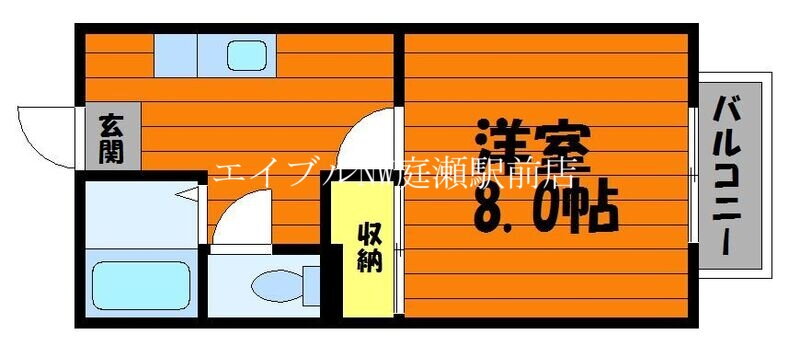 岡山県倉敷市中庄 中庄駅 1K アパート 賃貸物件詳細