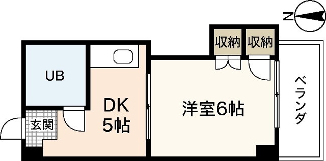 広島県広島市西区南観音町 1DK マンション 賃貸物件詳細