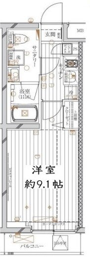 東京都大田区中馬込１ 馬込駅 1K マンション 賃貸物件詳細
