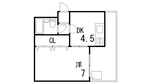兵庫県神戸市東灘区魚崎北町５ 青木駅 1DK マンション 賃貸物件詳細