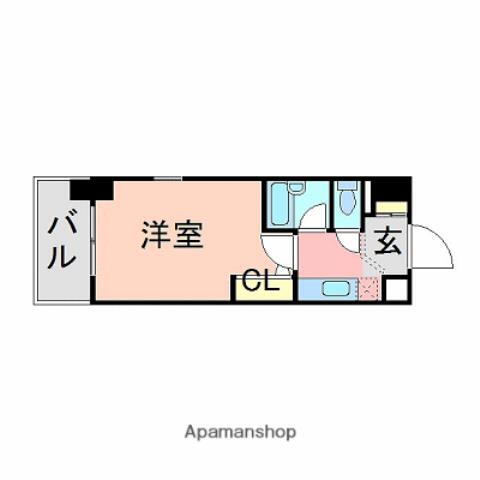 福岡県福岡市中央区天神５ 西鉄福岡（天神）駅 1K マンション 賃貸物件詳細
