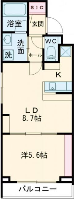 東京都大田区西糀谷３ 大鳥居駅 1SDK マンション 賃貸物件詳細