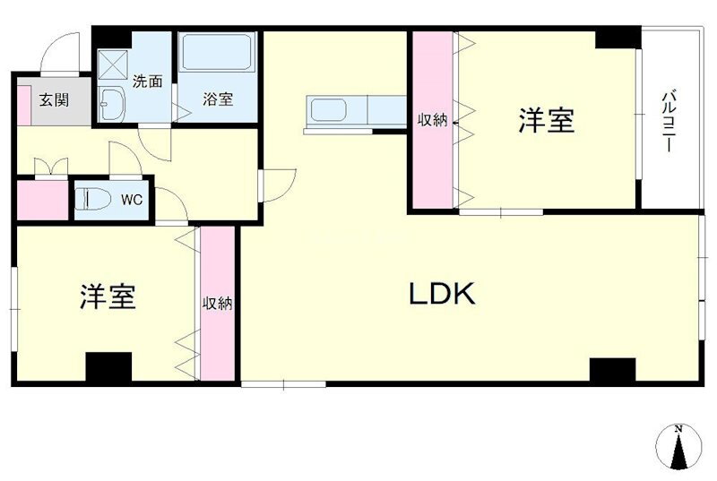 静岡県浜松市中央区蜆塚１ 遠州病院駅 2LDK マンション 賃貸物件詳細