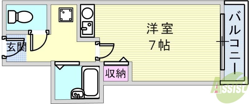 兵庫県神戸市長田区丸山町４ 丸山駅 ワンルーム アパート 賃貸物件詳細