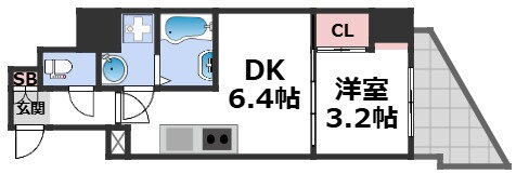 大阪府大阪市浪速区敷津西２ 大国町駅 1DK マンション 賃貸物件詳細