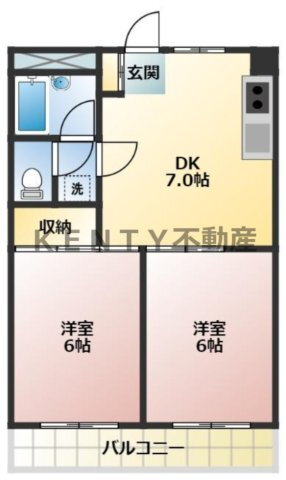 東京都大田区池上７ 池上駅 2DK マンション 賃貸物件詳細