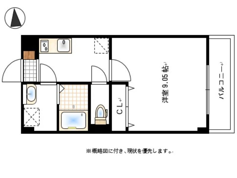 岡山県岡山市北区青江３ 清輝橋駅 1K マンション 賃貸物件詳細