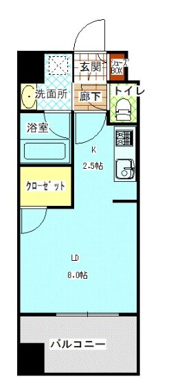 福岡県福岡市博多区神屋町 呉服町駅 ワンルーム マンション 賃貸物件詳細