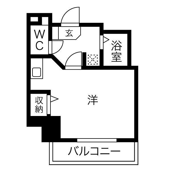 愛知県名古屋市千種区千種通５ 吹上駅 1K マンション 賃貸物件詳細