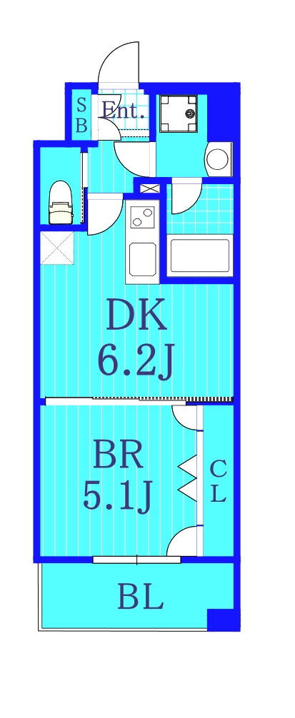 神奈川県横浜市中区初音町３ 黄金町駅 1DK マンション 賃貸物件詳細