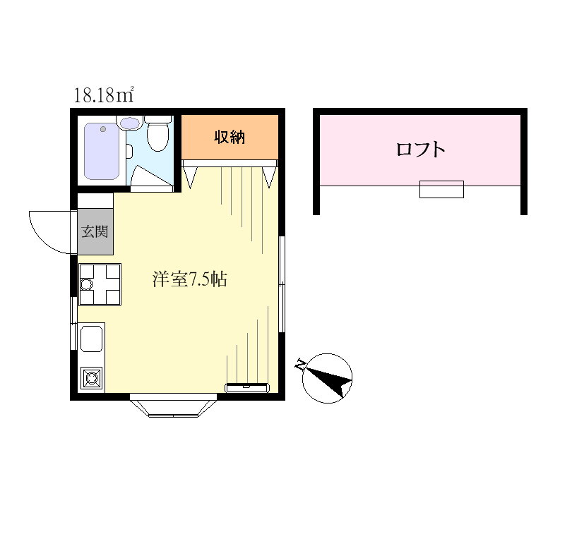 東京都北区西が丘１ 本蓮沼駅 ワンルーム アパート 賃貸物件詳細