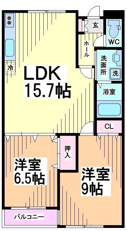 神奈川県川崎市多摩区三田１ 生田駅 2LDK マンション 賃貸物件詳細