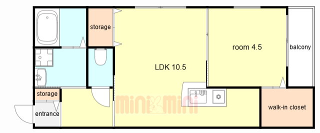 兵庫県神戸市灘区国玉通２ 王子公園駅 1LDK アパート 賃貸物件詳細