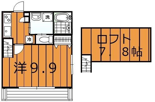 千葉県市川市平田１ 本八幡駅 1K アパート 賃貸物件詳細