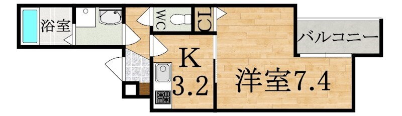 奈良県橿原市小綱町 大和八木駅 1K アパート 賃貸物件詳細