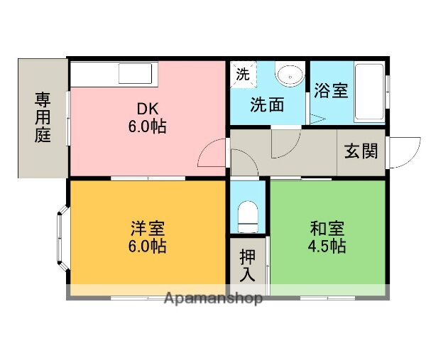 和歌山県日高郡美浜町大字和田 御坊駅 2DK アパート 賃貸物件詳細